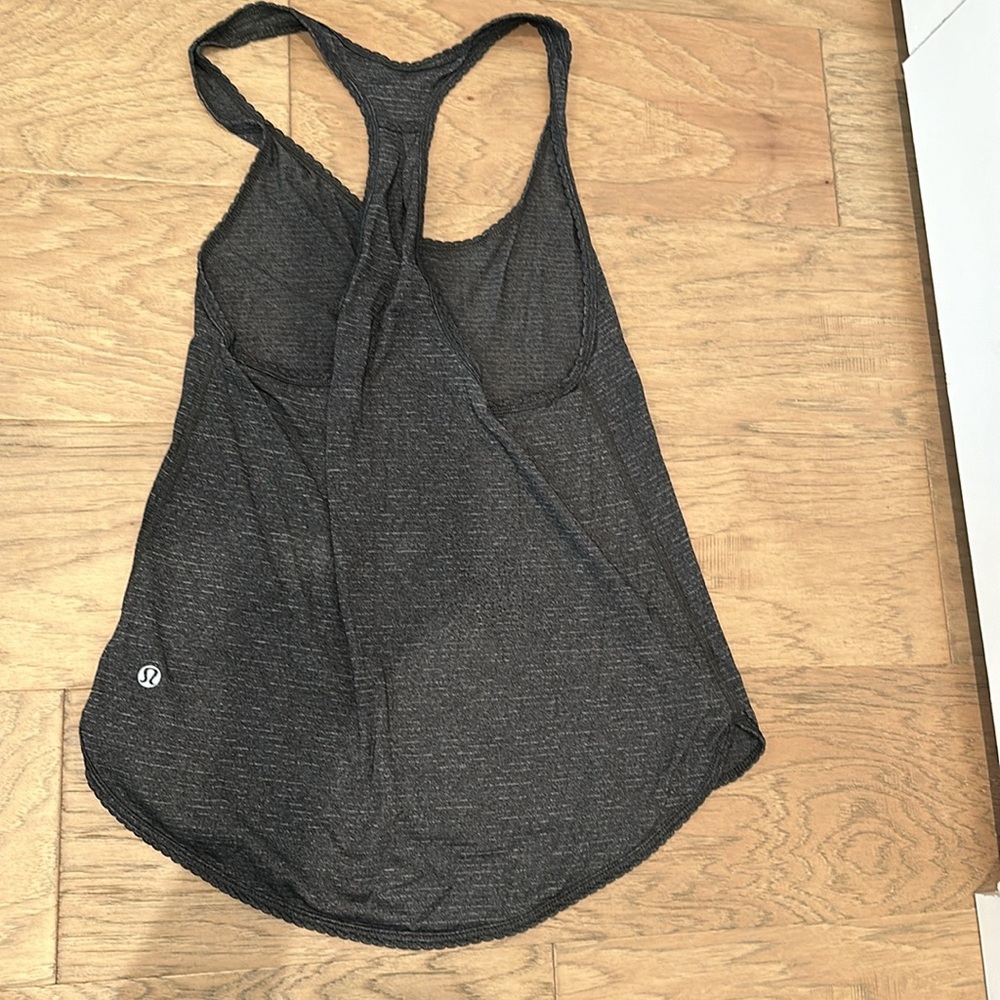 Lululemon Racerback Striped Tank - Picture 3 of 3